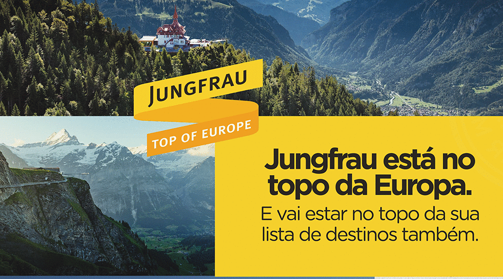 Jungfrau, um destino surpreendente na Suíça