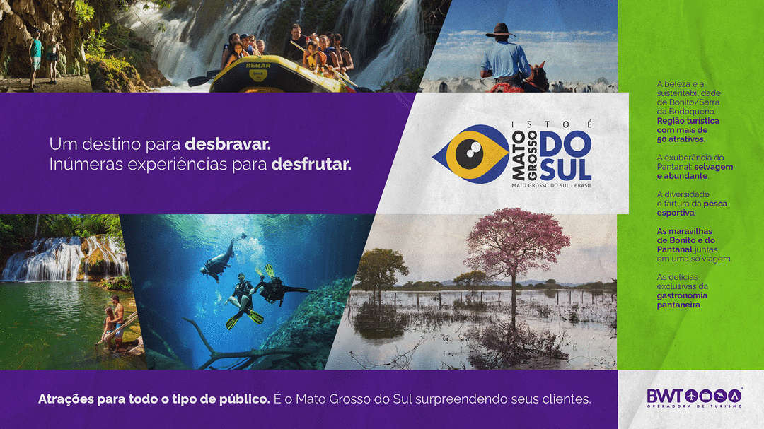 Serra da Bodoquena e Pantanal, dois destinos incríveis juntos na mesma viagem
